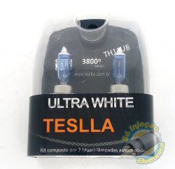 Lâmpada Kit C/ 2 Halógenas H11 Ultra Branca Milha 12v 55w