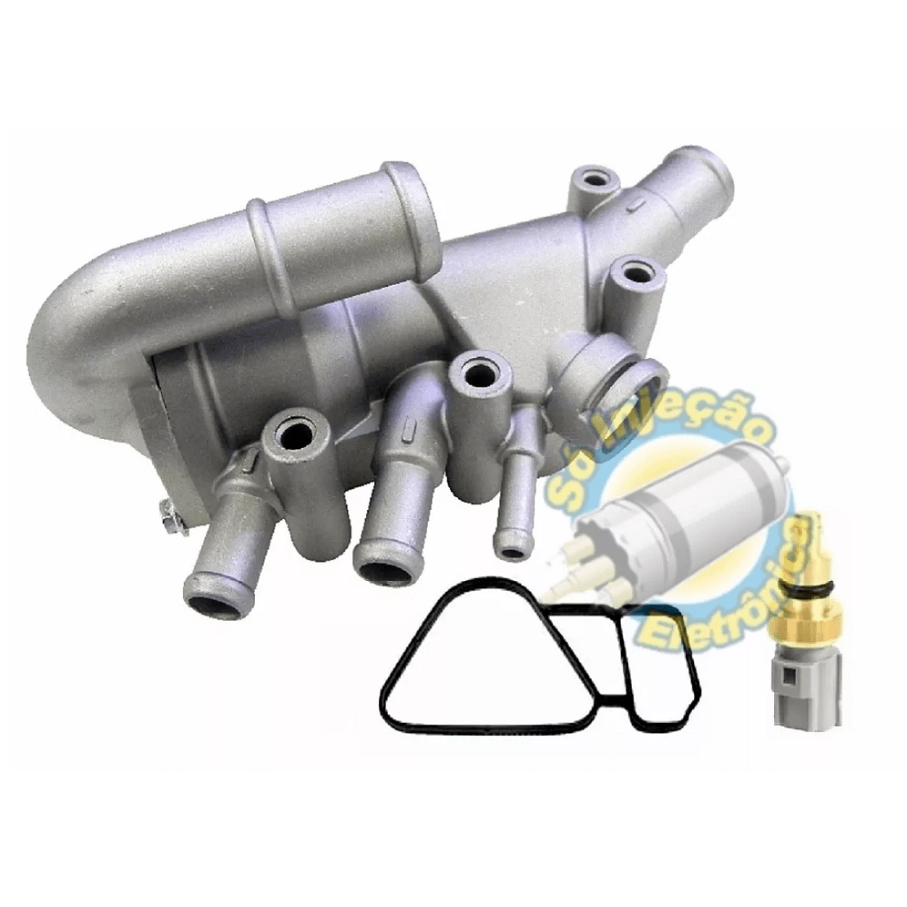 Só Injeção Eletrônica Carcaça Válvula Termostática Fiesta 1.0 1.6 99