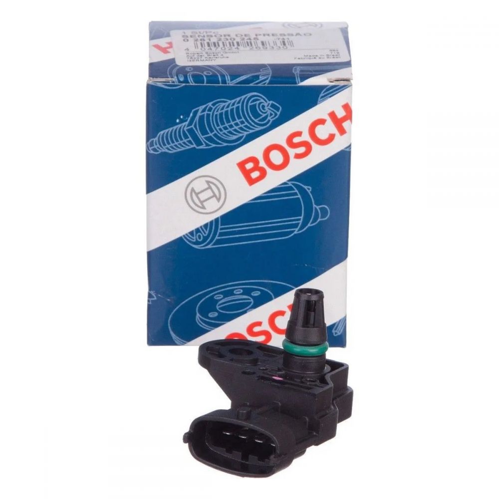 Bosch Pressure Sensor 0261230245 Compatible with Fiat Palio 1.4 Year 2007 Onwards. Palio 1.8 Adventure Year 2006 Onwards. Palio Weekend 1.0/1.3 Ye